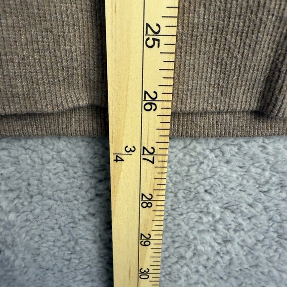 LL bean preowned tan cowl neck tunic size large - Picture 7 of 7